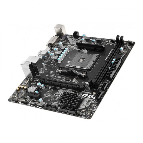 MSI A320M-A PRO AMD A320 3200 MHZ (OC) DDR4 SOKET AM4 MATX ANAKART